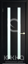 межкомнатные двери  Юкка Вертикаль 2 со стеклом
