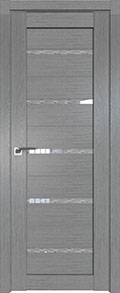 	межкомнатные двери 	Profil Doors 7XN грувд серый
