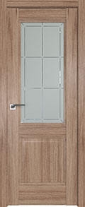 межкомнатные двери  Profil Doors 90XN гравировка 1 дуб салинас