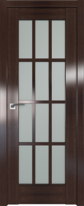 межкомнатные двери  Profil Doors 102X стекло орех сиена