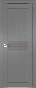 межкомнатные двери  Profil Doors 2.55XN грувд серый