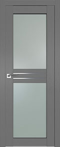 межкомнатные двери  Profil Doors 2.56XN триплекс грувд серый