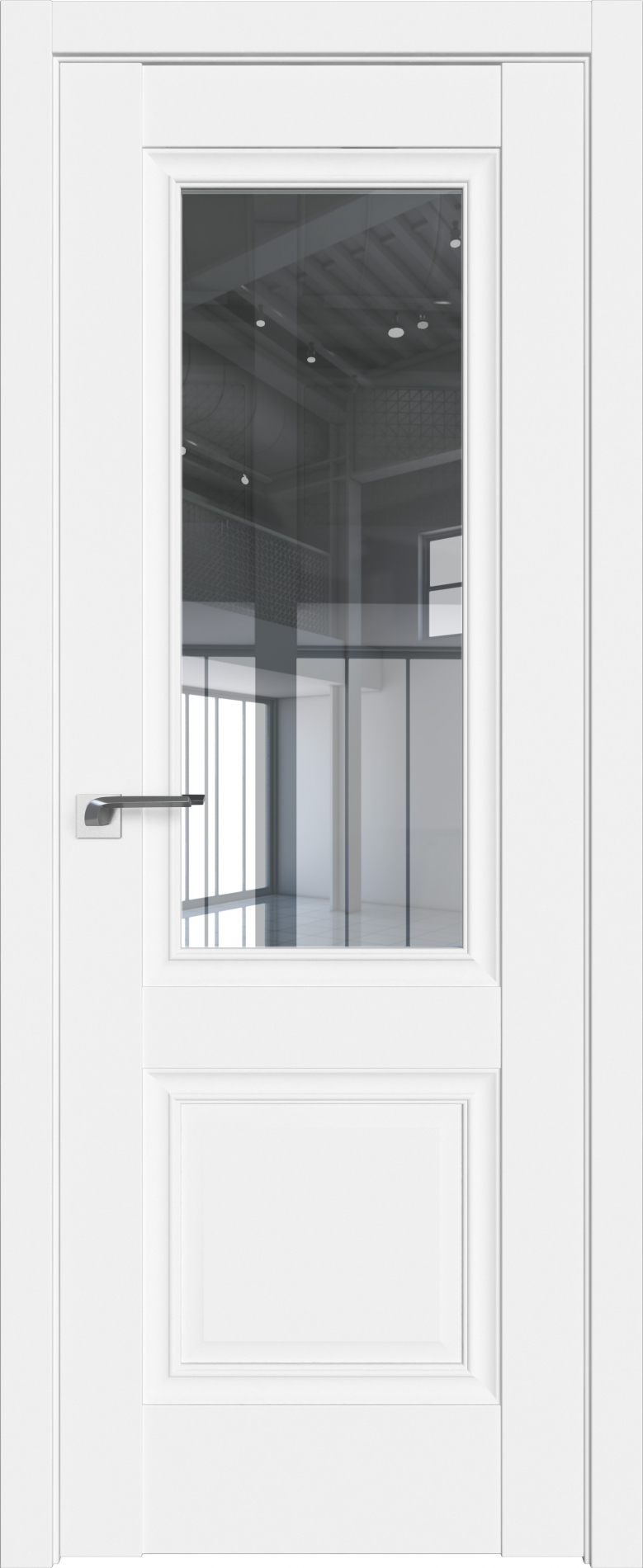 межкомнатные двери  Profil Doors 2.37U стекло аляска