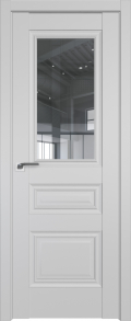 межкомнатные двери  Profil Doors 2.39U стекло Франческо манхэттен