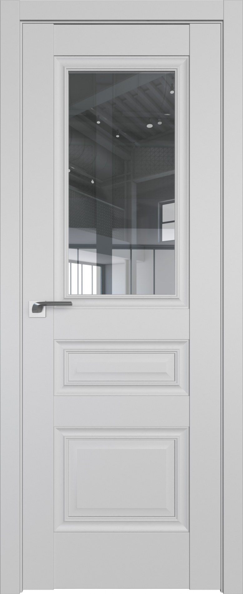 межкомнатные двери  Profil Doors 2.39U стекло манхэттен