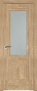 межкомнатные двери  Profil Doors 2.37XN стекло Франческо каштан натуральный