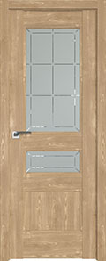 межкомнатные двери  Profil Doors 94XN гравировка 1 каштан натуральный