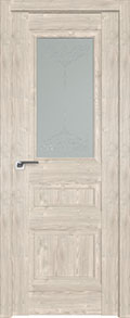 межкомнатные двери  Profil Doors 2.39XN стекло Франческо каштан светлый