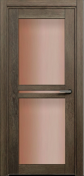 межкомнатные двери  Status Elegant 143 сатинат бронза полипропилен