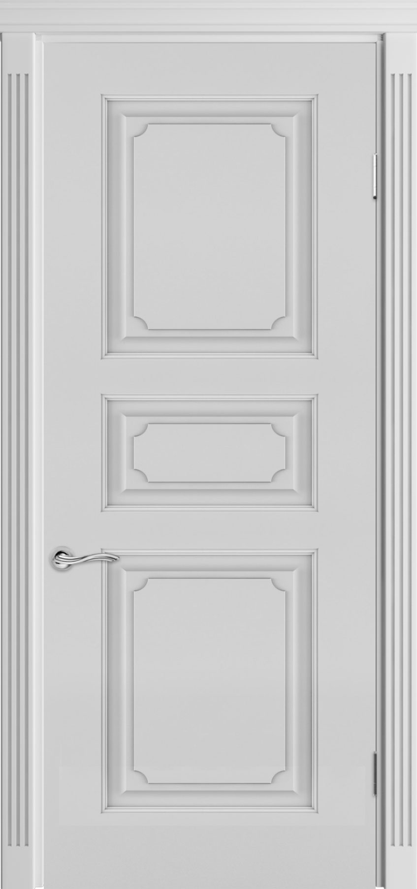 межкомнатные двери  Прованс Классика с фрезеровкой Алавус эмаль