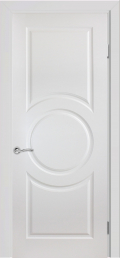 	межкомнатные двери 	Прованс Классика с фрезеровкой Круг эмаль