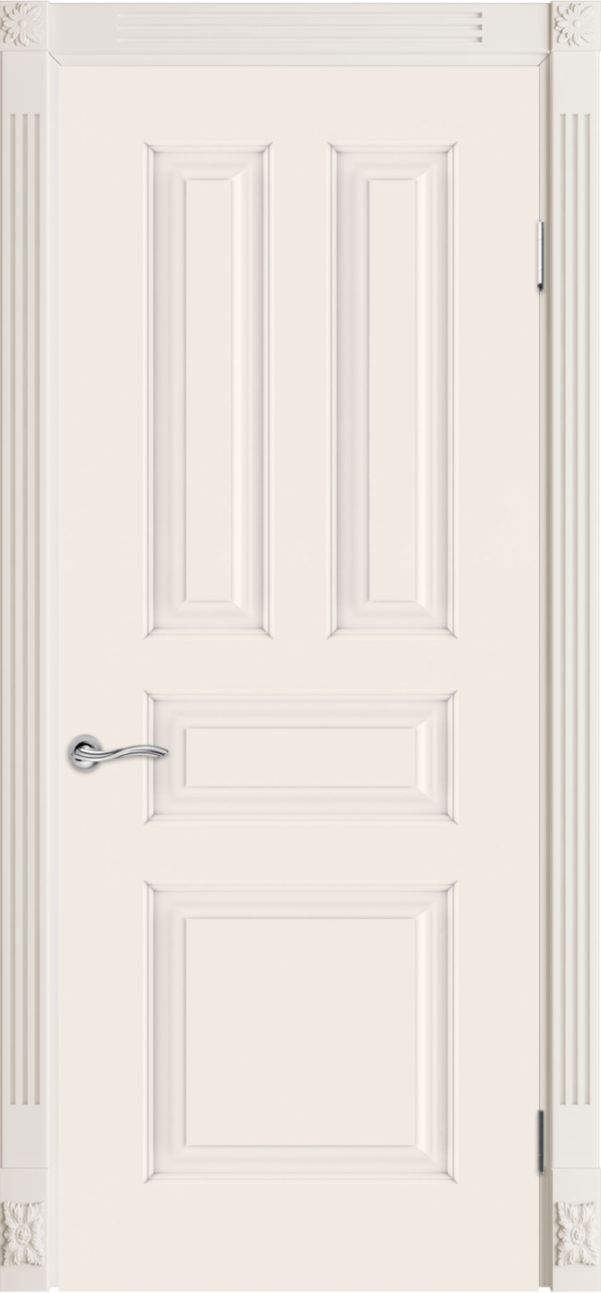 межкомнатные двери  Прованс Классика с фрезеровкой Соната эмаль