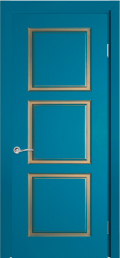 межкомнатные двери  Прованс Классика с фрезеровкой Трио эмаль