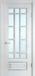 	межкомнатные двери 	Прованс Империя с фрезерованной решёткой Империя эмаль