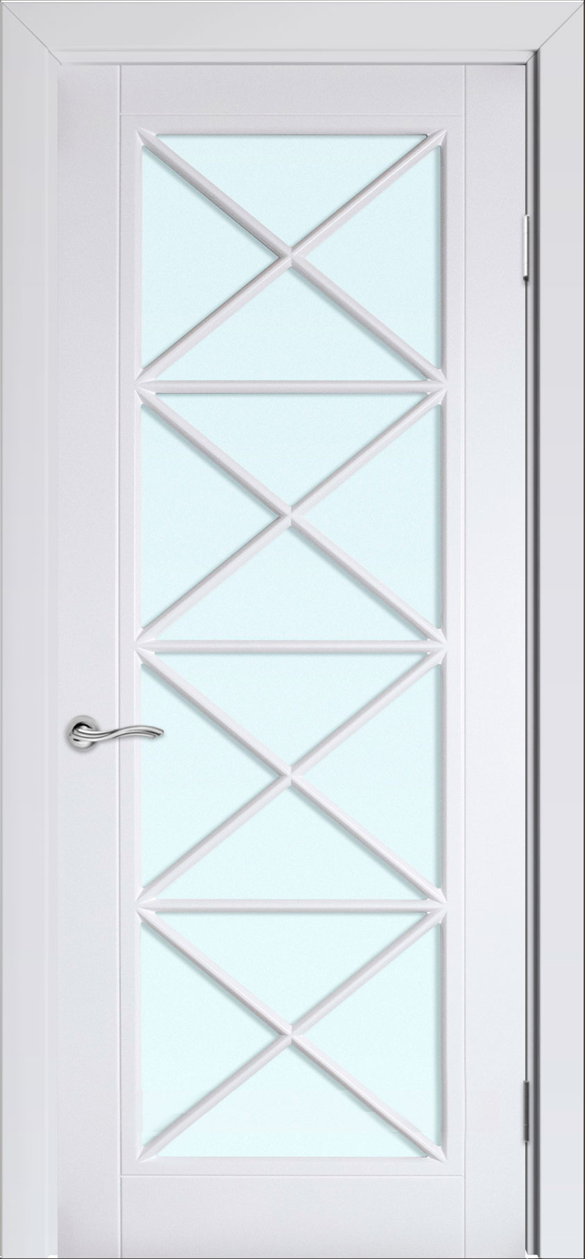 межкомнатные двери  Прованс Порта с вкладной решёткой тип 101-4 эмаль