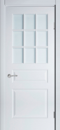 	межкомнатные двери 	Прованс Турин с фрезерованной решёткой ДО9 эмаль