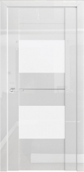 межкомнатные двери  Дариано Шотти-2 стеклопакет экошпон