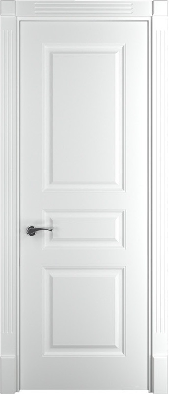 межкомнатные двери  Прованс Классика с фрезеровкой Турин 11 эмаль 9010