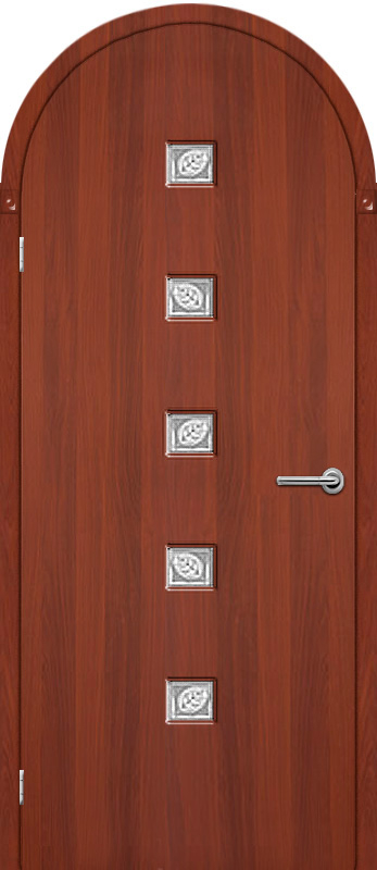 межкомнатные двери  Юкка Арочная М52