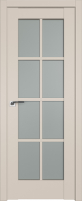 	межкомнатные двери 	Profil Doors 101U стекло санд