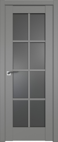 	межкомнатные двери 	Profil Doors 101U стекло грей
