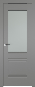 межкомнатные двери  Profil Doors 2U гравировка Узор грей