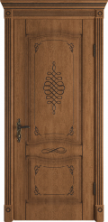 	межкомнатные двери 	ВФД Classic Art Vesta honey с патиной