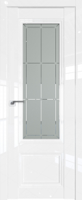межкомнатные двери  Profil Doors 2.103L гравировка 10 белый глянец