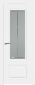 	межкомнатные двери 	Profil Doors 2.103U гравировка 1 аляска