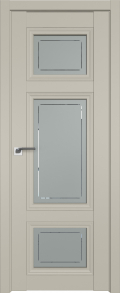 	межкомнатные двери 	Profil Doors 2.105U гравировка 4 шеллгрей