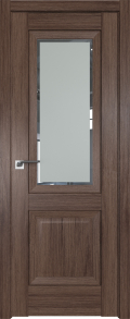 межкомнатные двери  Profil Doors 2.88XN стекло Square дуб салинас тёмный