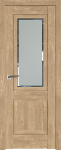 межкомнатные двери  Profil Doors 2.88XN стекло Square каштан натуральный