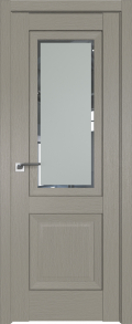межкомнатные двери  Profil Doors 2.88XN стекло Square стоун
