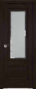 межкомнатные двери  Profil Doors 2.90XN стекло Square дарк браун