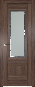 межкомнатные двери  Profil Doors 2.90XN стекло Square дуб салинас тёмный