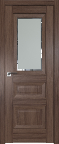 межкомнатные двери  Profil Doors 2.94XN стекло Square дуб салинас тёмный