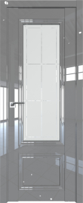 	межкомнатные двери 	Profil Doors 2.103L гравировка 10 грей глянец
