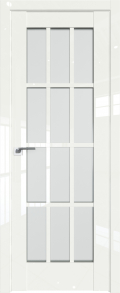 	межкомнатные двери 	Profil Doors 102L стекло дарквайт глянец