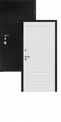 стальные двери  ВФД Стандарт панель Winter Шеффилд эмаль белая