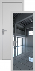 	межкомнатные двери 	Profil Doors 1E с зеркалом манхэттен