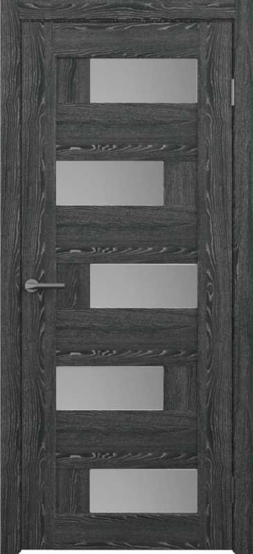 межкомнатные двери  Альберо Гавана мателюкс дуб чёрный