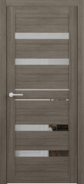 	межкомнатные двери 	Альберо Дрезден зеркало серый кедр