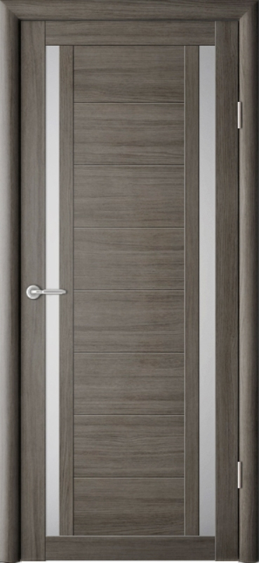 межкомнатные двери  Альберо Рига мателюкс серый кедр