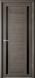 межкомнатные двери  Альберо Рига стекло серый кедр
