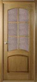 	межкомнатные двери 	Belwooddoors Наполеон со стеклом дуб