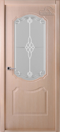 	межкомнатные двери 	Belwooddoors Перфекта витраж 36 клён серебристый