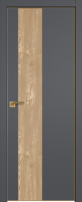 межкомнатные двери  Profil Doors 5SMK ABS серый матовый