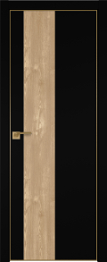 межкомнатные двери  Profil Doors 5SMK ABS чёрный матовый