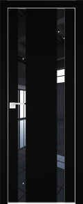 межкомнатные двери  Profil Doors 9SMK чёрный матовый