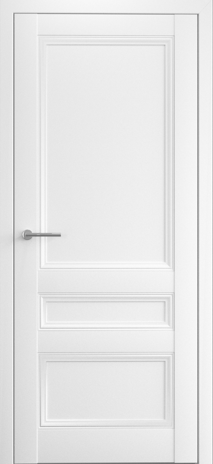 межкомнатные двери  Альберо Византия ПГ белый